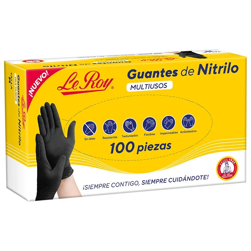 Guante de nitrilo Le Roy con gasa 3501254