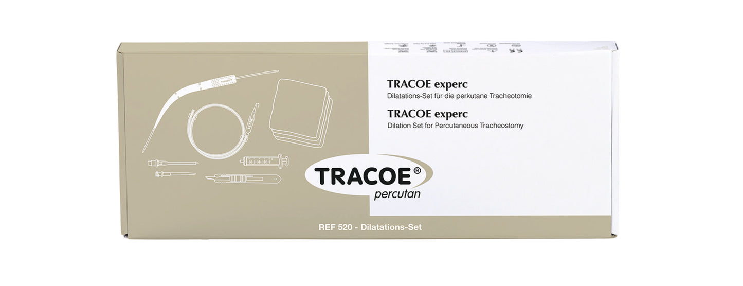 TRACOE experc REF 520 set de dilatación para traqueostomía percutánea