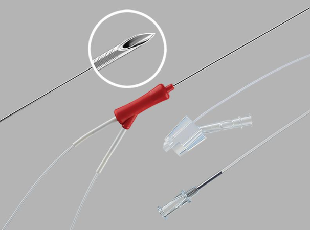 Aguja Cook Medical para aspiración de ovocitos