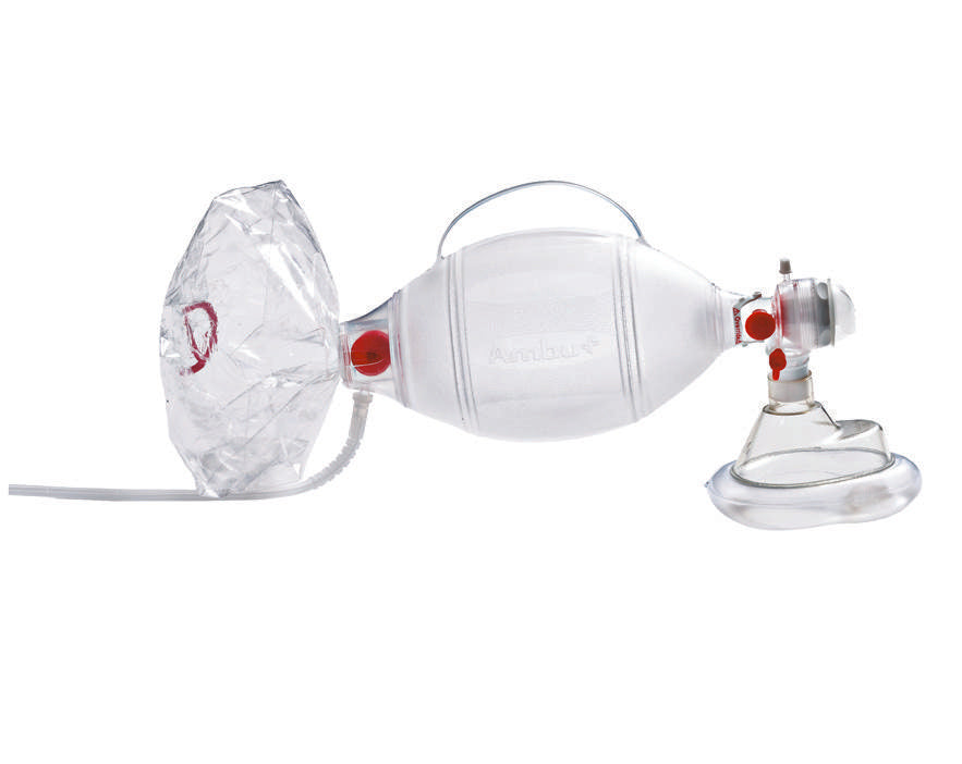 Ambu SPUR II adulto con mascarilla y bolsa reservorio