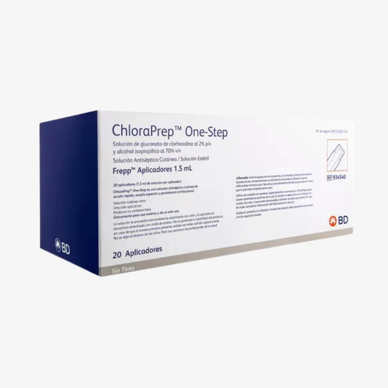 BD ChloraPrep One-Step FREPP aplicadores de 1.5 ml referencia 934540
