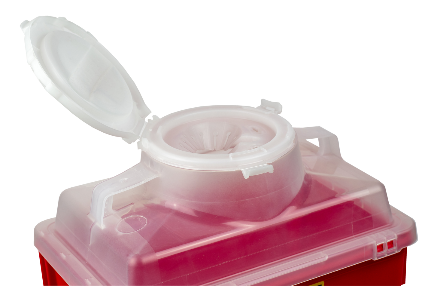 BD recolector de punzocortantes rojo, referencia 300182, capacidad 22.7 L