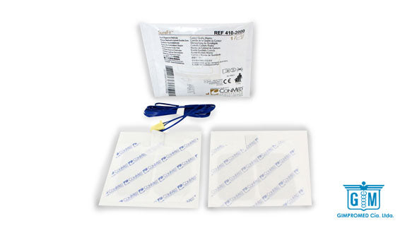 ConMed SureFit 410-2000 SureFit, placa dispersiva dual para electrocirugía con cable