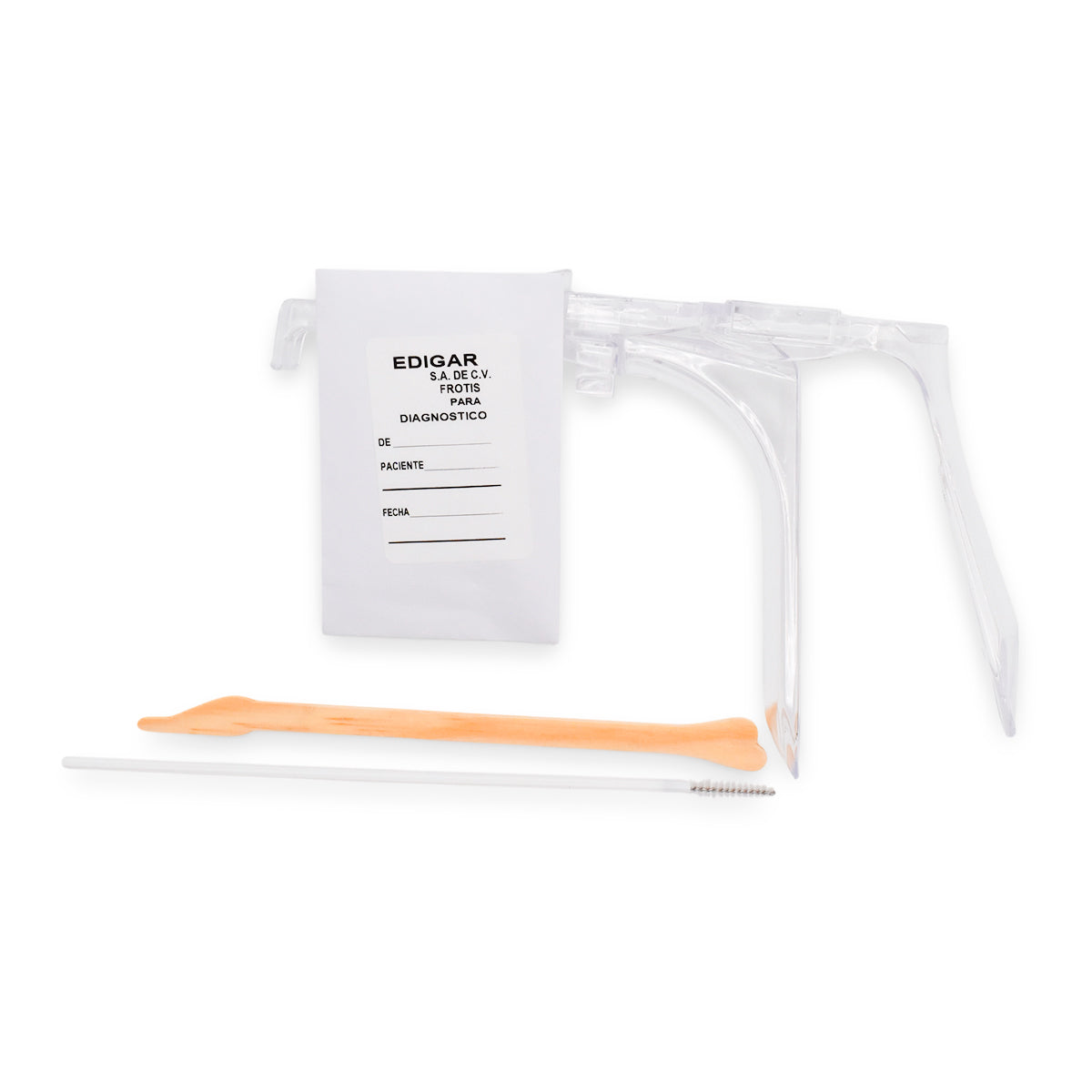 Edigar EDGA21503 kit para Papanicolaou con espejo vaginal y accesorios