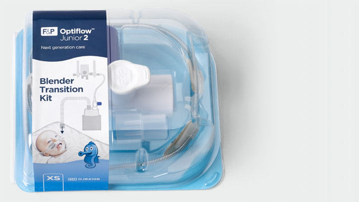 Kit Optiflow Junior 2 Fisher & Paykel OJR410B para blender talla XS