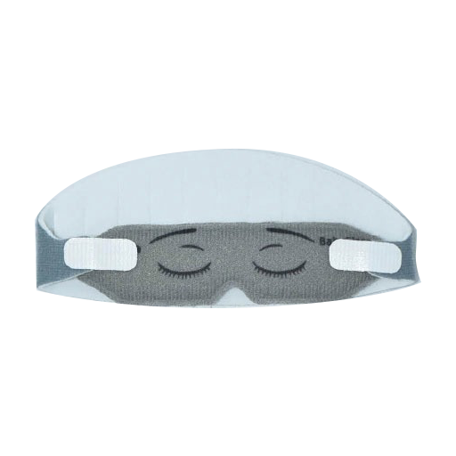 BabySleep HR-BS-PT, antifaz gris pretérmino para fototerapia con correa de sujeción