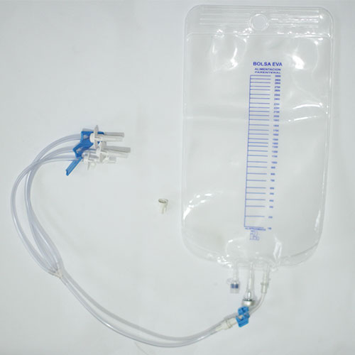 Bolsa EVA IPM para alimentación parenteral de 3,000 ml, referencia 5003