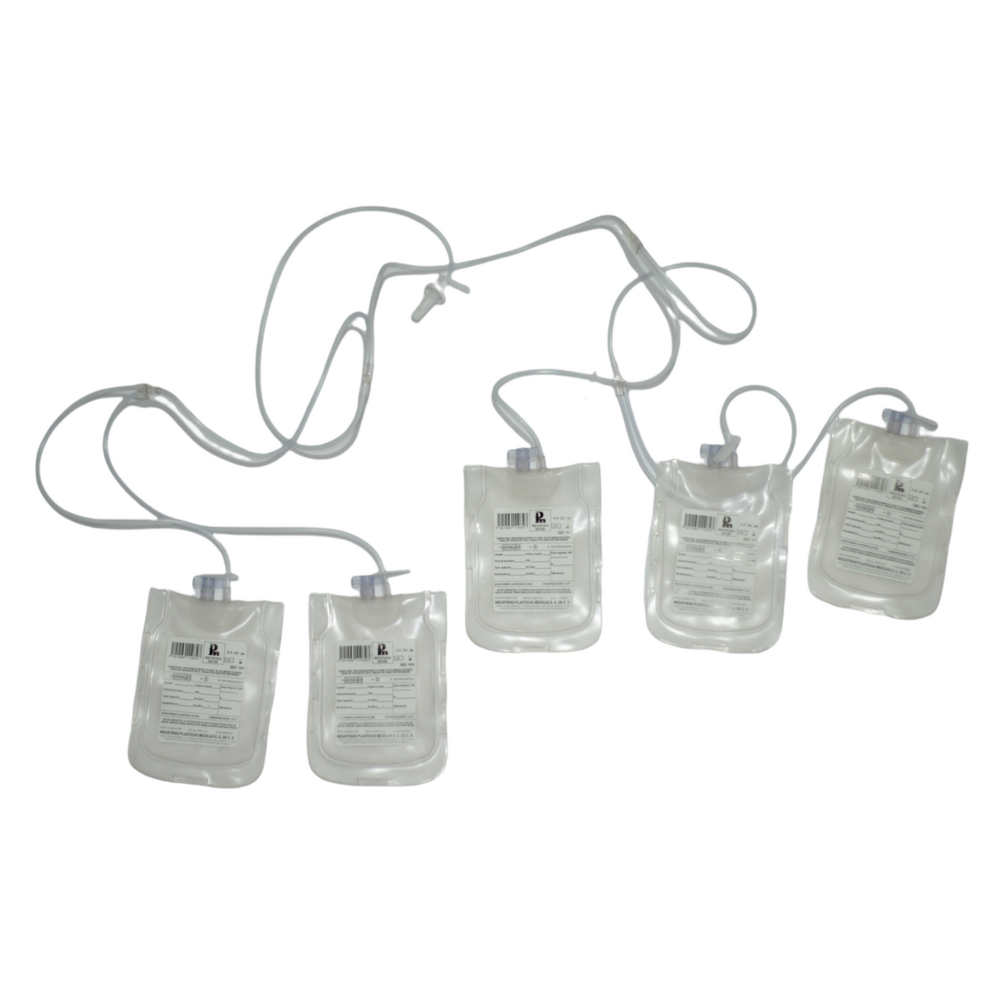 Equipo transfer IPM de 5 bolsas x 100 ml