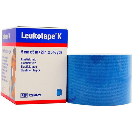 Venda Neuromuscular Leukotape K 5cmx5m Azul 7297821