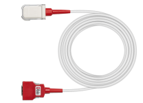 Cable de paciente Masimo 2056 Red LNC-10 completo, con sus dos conectores. Venta por un cable de 10 pies; sensor y monitor no incluidos.