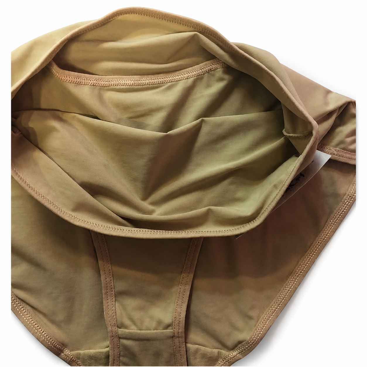Pantaleta Ostomyfit nude con bolsillo interno — vista interior