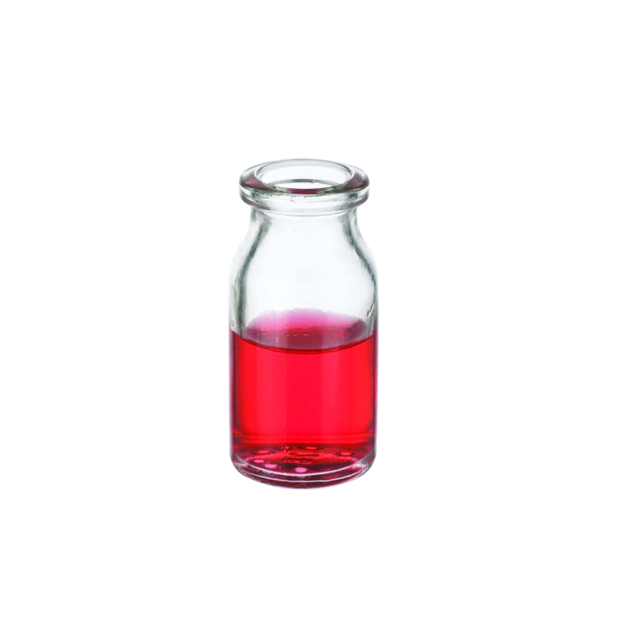Frascos de suero Wheaton de borosilicato transparente; imagen del formato de la familia