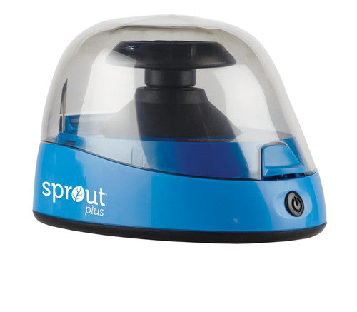 Minicentrífuga Sprout Plus Heathrow Scientific HS120611, azul, fotografía oficial; contenido según la ficha