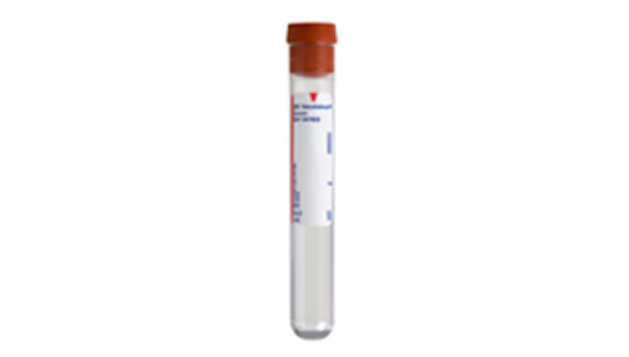 Tubo BD Vacutainer 367820, 10 mL; Convencional, rojo