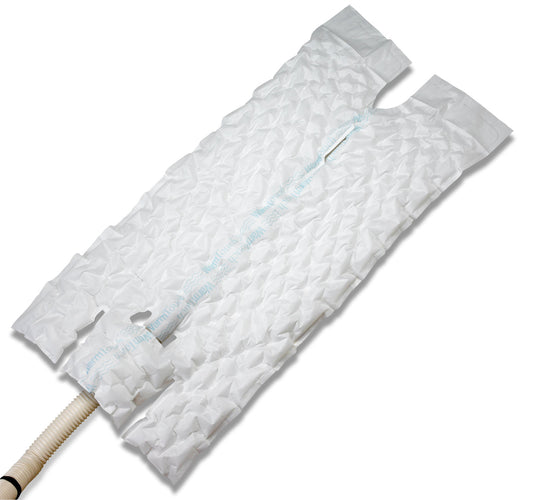 Manta Covidien WarmTouch 5030810 inflada, cuerpo completo con accesos múltiples, foto Medtronic