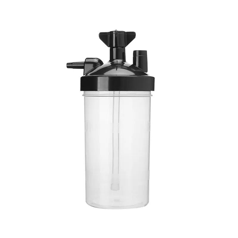 Vaso humidificador Handy VH01 de 500 ml con cuerpo transparente y tapa negra