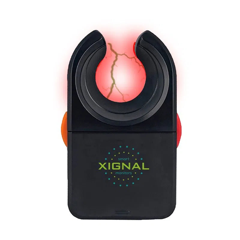 Lámpara localizadora de venas Xignal XScan, fotografía de catálogo de las referencias adulto y pediátrica.