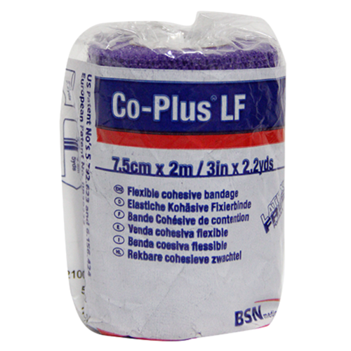 Venda cohesiva flexible Co-Plus® LF | 7,5 cm x 2 m