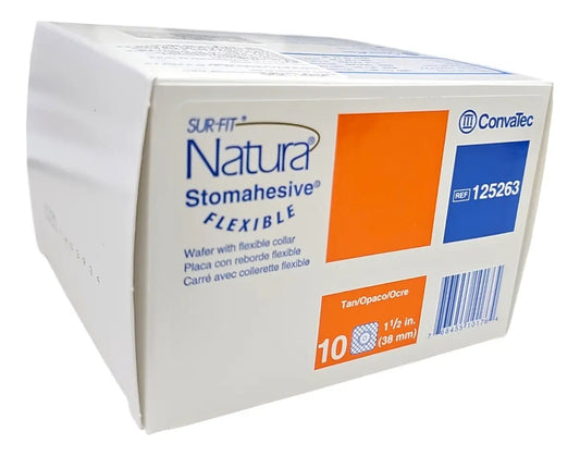 Barrera cutánea Convatec Natura flexible para sistema SUR-FIT
