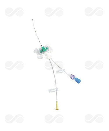 B. Braun Certofix Duo Paed S513 4167139-07, catéter pediátrico doble lumen 5F x 13 cm