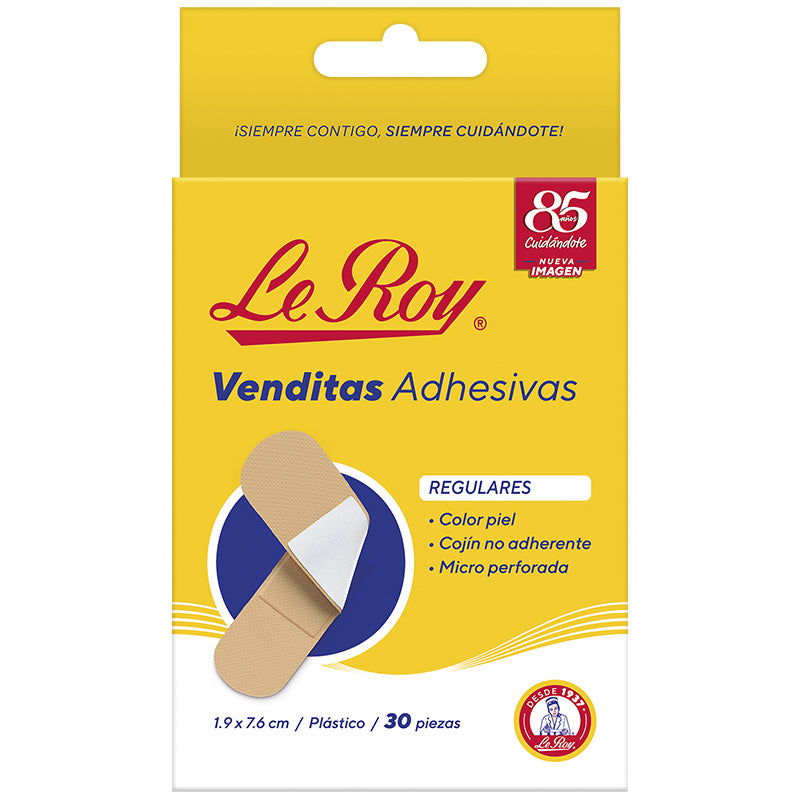 Le Roy VENDITA ADHESIVA 1.9X7.6CM 30 PZ