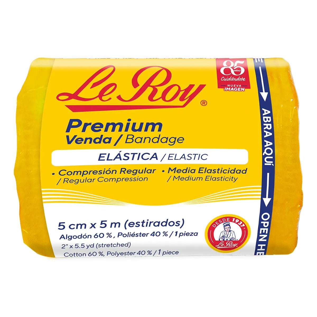 Le Roy Premium venda elástica 5 cm x 5 m