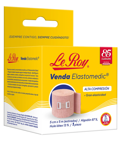Le Roy Elastomedic venda 5 cm x 5 m
