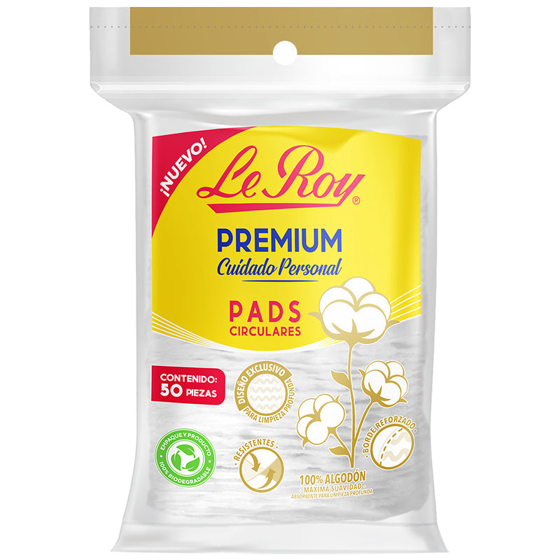 Le Roy PREMIUM PADS CIRCULARES 50 PZ