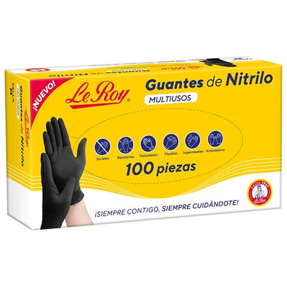 Guante de nitrilo Le Roy con gasa 3501254