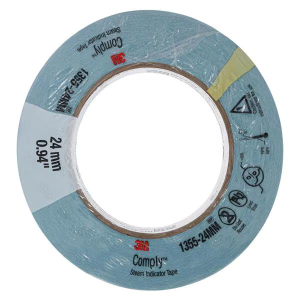 3M Comply cinta indicadora de vapor 1355 de 24 mm