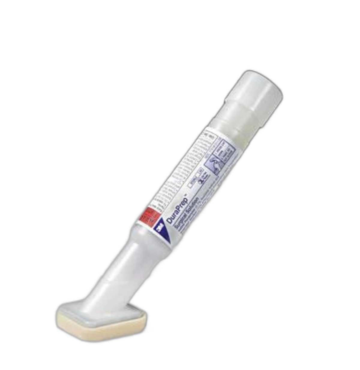 3M DuraPrep aplicador quirúrgico 8630 de 26 ml, sobre fondo blanco