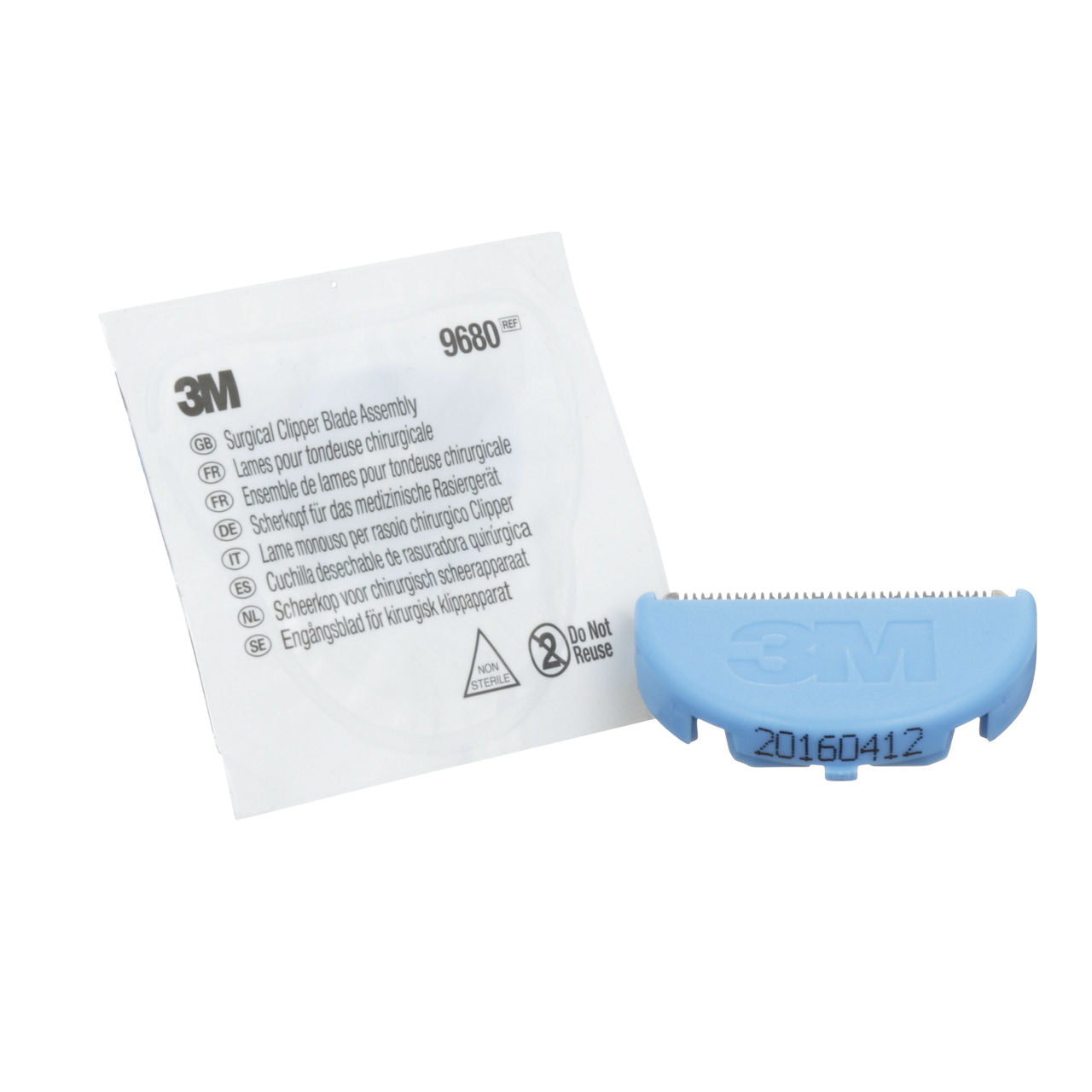 Cuchilla quirúrgica desechable 3M modelo 9680 para clipper 9681