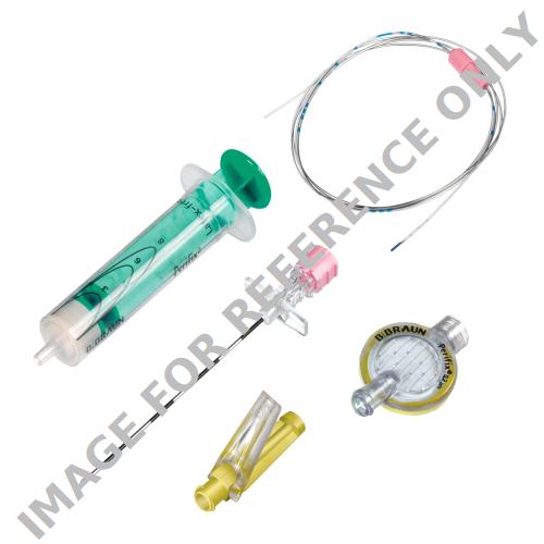 B. Braun Perifix 4514017 kit epidural 18G × 80 mm hub verde