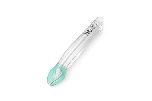 Intersurgical i-gel 8215000, cánula supraglótica talla 1.5, infante 5–12 kg, sobre fondo blanco