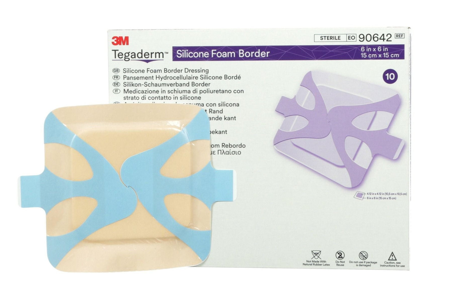 Apósito de Espuma con Silicona Tegaderm 3M