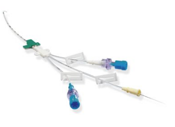 B. Braun Certofix Trio Paed S513 4167244-07, catéter pediátrico triple lumen 5F x 13 cm