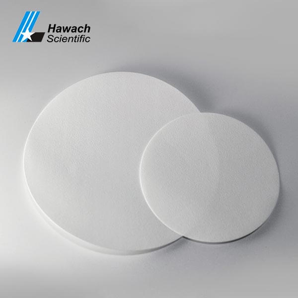 Papel filtro reforzado en húmedo Hawach grado 113; imagen de la familia