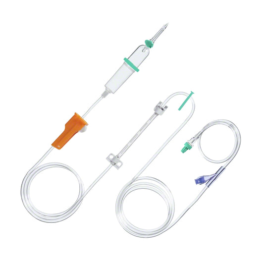 B. Braun Infusomat SafeSet 8700118SP, línea Neutrapur de 300 cm con Safeflow