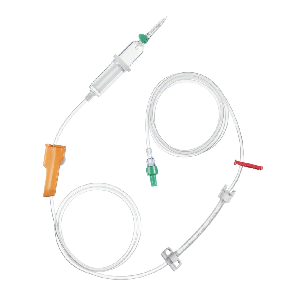 B. Braun Infusomat 8270066SP, línea de transfusión de 250 cm con filtro de sangre