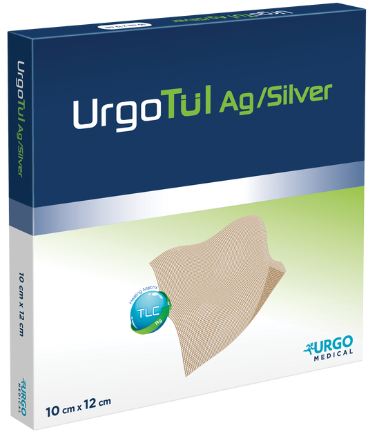 UrgoTul Ag Silver Apósito de Malla con Plata y TLC Urgo