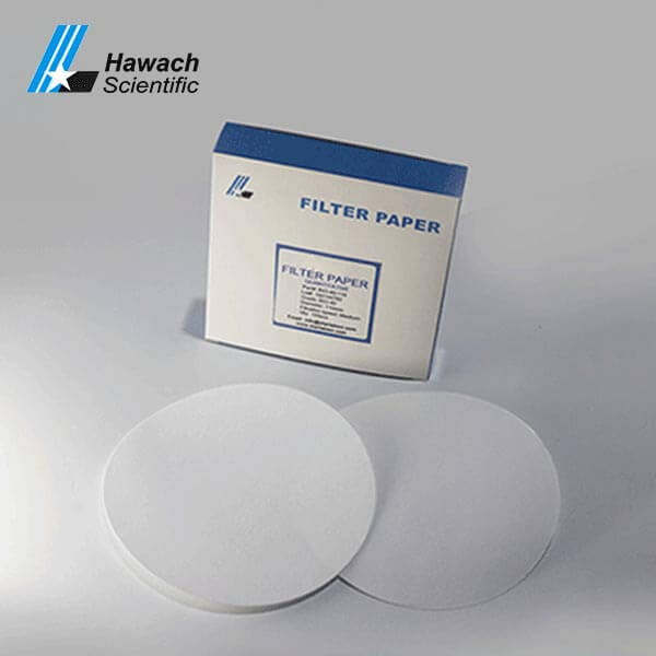 Papel filtro reforzado en húmedo Hawach grado 91; imagen de la familia