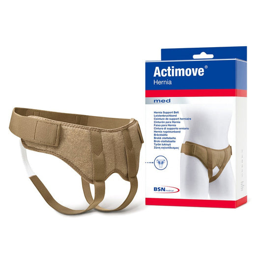 Actimove soporte para hernia de hombre 7455910, sobre fondo blanco