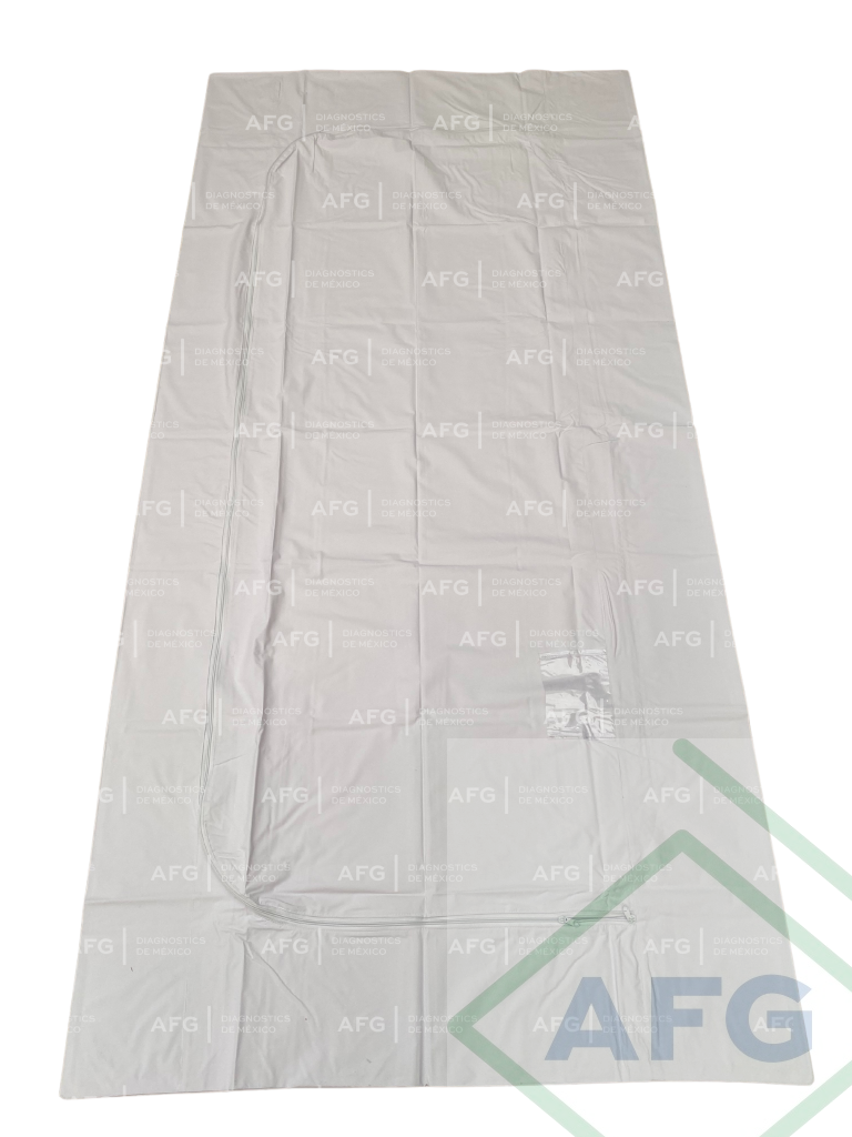 Bolsa para cadáver AFG AFGBC01 de PVC blanco, 0.80 × 2.20 m