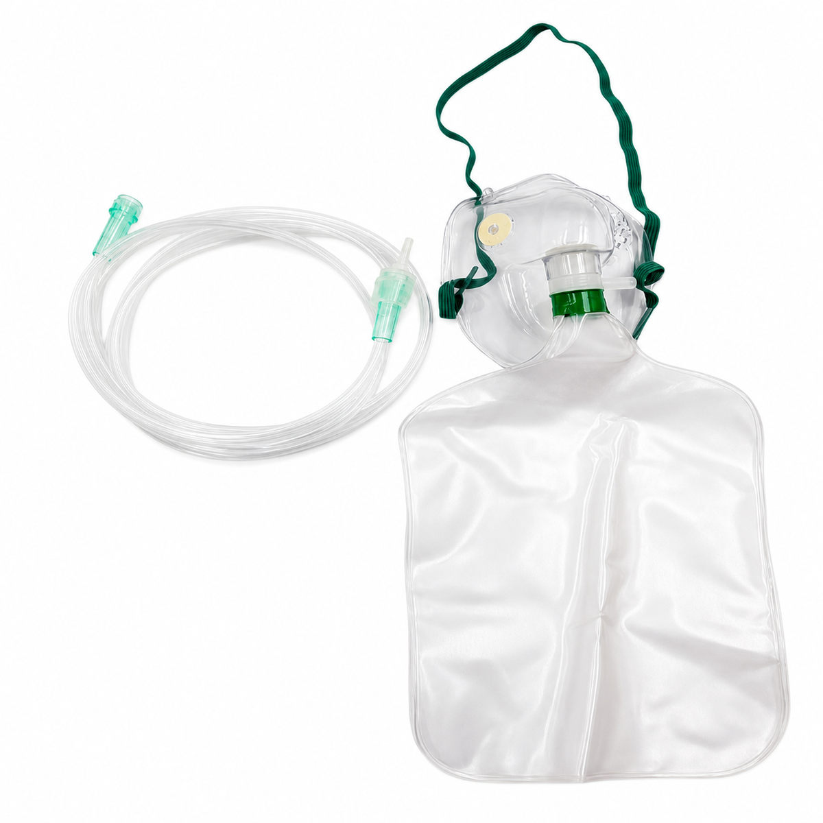 Imagen optimizada: mascarilla de oxígeno para adulto AirLife 0012, sobre fondo blanco