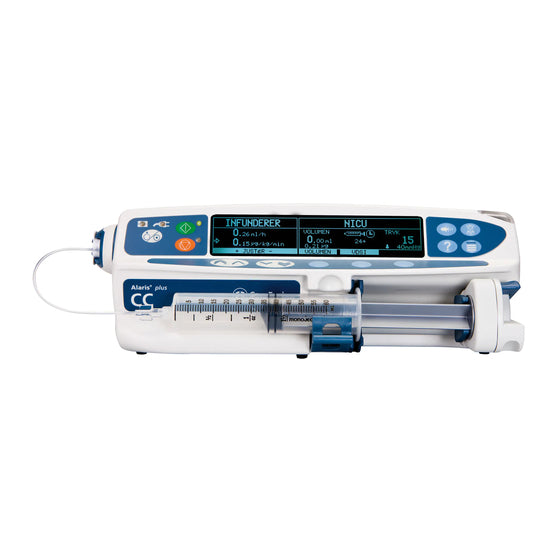 BD Alaris CC Plus bomba de jeringa, modelo 8003TIG03-G