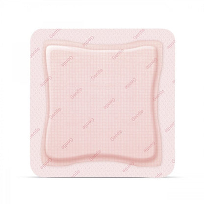 Allevyn Gentle Border 10 cm x 10 cm 66800270, sobre fondo blanco