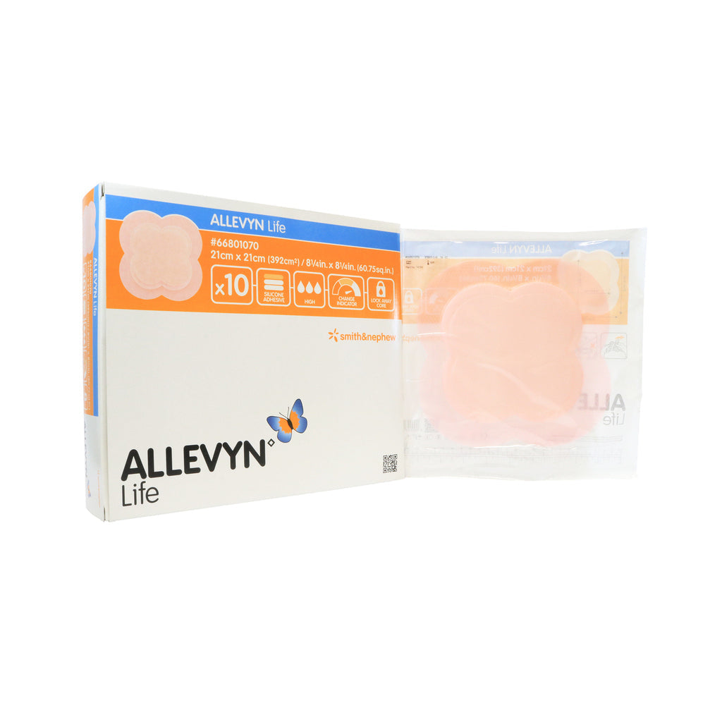 Allevyn Life 21 cm x 21 cm 66801070, sobre fondo blanco