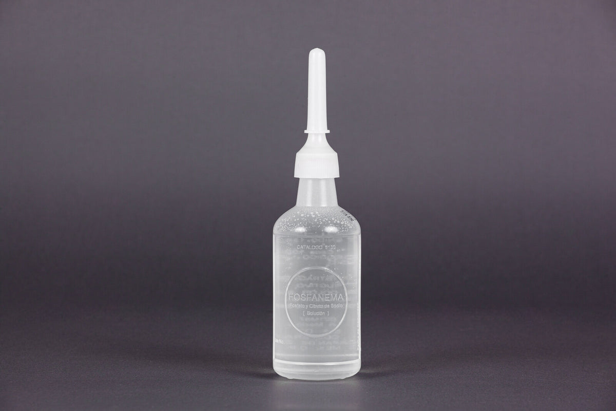 Frasco AMA Fosfanema catálogo 6130, enema de fosfato y citrato de sodio 133 ml con cánula rectal
