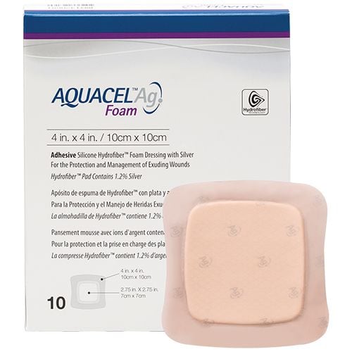 Aquacel Ag Foam Apósito de Espuma con Plata ConvaTec