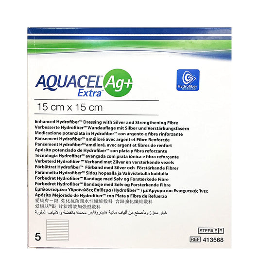 AQUACEL Extra Ag+ 15 cm x 15 cm 413567, sobre fondo blanco